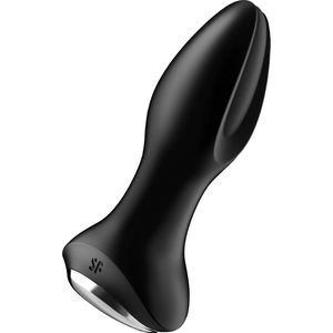 Satisfyer, Bluetooth anaal-vibrator, 'Rotator Plug 2 Connect App', 12,5 cm, met app, 2 in 1: vibrerende en roterende balletjes, 2 motoren