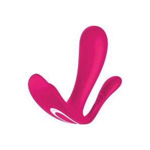 Satisfyer - Draagbare Vibrator met Anaal Stimulator TOP SECRET PLUS - roze