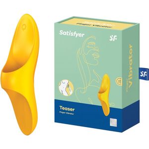 Satisfyer - Teaser Finger Vibrator - Geel
