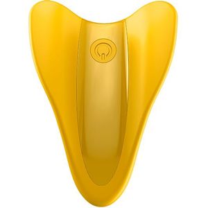 Satisfyer - Vinger Vibrator High Fly - Geel