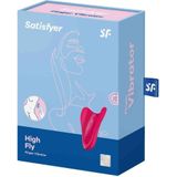 Satisfyer HIGH FLY stimulator Red 7 cm