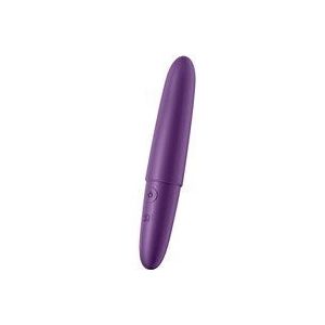 Satisfyer, Mini vibromasseur Ultra Power Bullet 6 13 cm étanche en silicone de qualité médicale rechargeable Violet