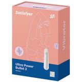 Satisfyer, minivibrator, 'Ultra Power Bullet 3', 9 cm, waterdicht, oplaadbaar, medische siliconen