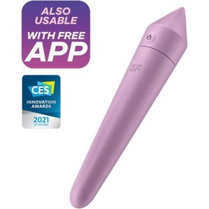 Satisfyer Ultra Power Bullet 8 - slimme waterdichte vibrator (paars)