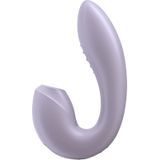 Satisfyer, drukgolfvibrator, konijn, 'Sunray', 15 cm, met app, waterdicht, oplaadbaar, huidvriendelijke siliconen