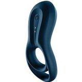 Satisfyer, Bluetooth penisring, Satisfyer 'Epic Duo', met app, voor penis en testikels, waterdicht, gemaakt van siliconen