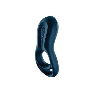 Satisfyer, Bluetooth penisring, Satisfyer 'Epic Duo Connect App', met app, voor penis en testikels, waterdicht, gemaakt van siliconen