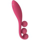 Satisfyer 'Tri Ball 1', 20,5 cm, oplegvibrator, 3 motoren