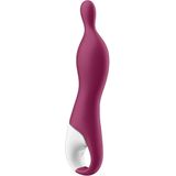 Satisfyer, A-punt vibrator, 'A-Mazing 1, 21,5 cm', waterdicht, oplaadbaar, flexibele punt