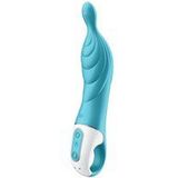 Satisfyer A-MAZING 2 vibrator Turquoise 22 cm