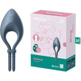 Satisfyer BULLSEYE penisring Grey 14 cm