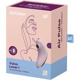 Satisfyer 'Vulva Lover 1', 12 cm, drukgolf vibrator, 2:1 drukgolven en vibratie