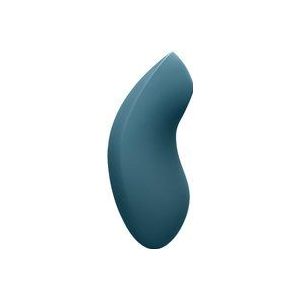 Satisfyer 'Vulva Lover 2', 12 cm, drukgolfvibrator, 2:1 drukgolven en vibratie, kleur:Blauw