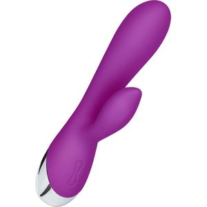 EIS, vibrator, siliconen Rabbit vibrator, 19,5 cm, waterdicht, oplaadbaar, huidvriendelijke siliconen