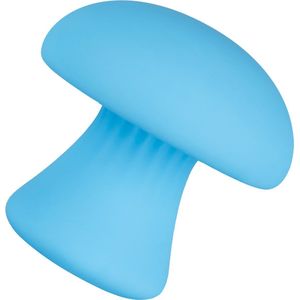 EIS, vibrator, oplegvibrator in paddenstoeldesign, 6,1 cm, waterdicht, oplaadbaar, huidvriendelijke siliconen