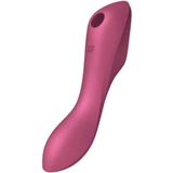 Satisfyer Curvy TRINITY vibrator Red 17,7 cm