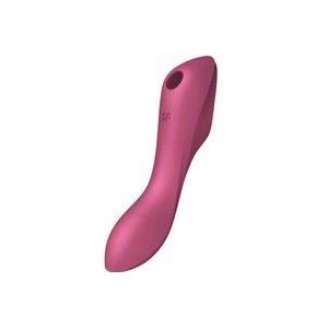 Satisfyer Curvy TRINITY vibrator Red 17,7 cm