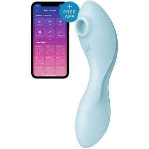 Satisfyer Curvy 5+ - Air Pulse Stimulator + Vibratie blue