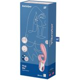 Satisfyer 'Hug Me', 21 cm, met app, 2 motoren, flexibele, ergonomische clitorisstimulator