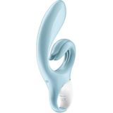 Satisfyer Love ME vibrator met clitorsstimulator Blue 22 cm