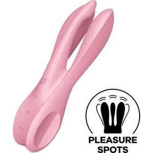 Satisfyer Threesome 1 Clitoris Vibrator - Roze