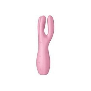 Satisfyer THREESOME 3 Multi Vibrator met 3 voelsprieten - roze