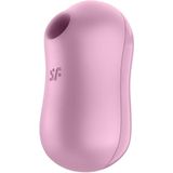 Satisfyer 'Cotton Candy', 8,5 cm, drukgolven en trillingen, speels design