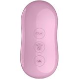 Satisfyer 'Cotton Candy', 8,5 cm, drukgolven en trillingen, speels design