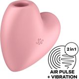 Satisfyer Cutie Heart vibrator - lichtblauw