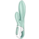 Satisfyer, vibrator, rabbit vibrator, 'Air Pump Bunny 5 Connect App', 20,5 cm, met app, opblaasbaar