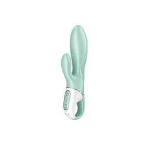 Satisfyer, vibrator, rabbit vibrator, 'Air Pump Bunny 5 Connect App', 20,5 cm, met app, opblaasbaar