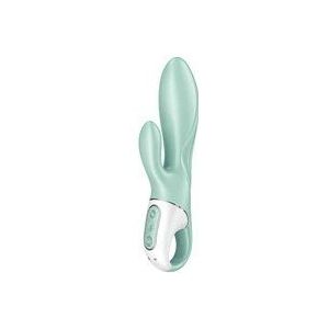 Satisfyer AIR PUMP BUNNY 5+ vibrator met clitorsstimulator Mint 20,2 cm