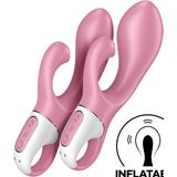 Satisfyer, 20 cm, huidvriendelijk materiaal, navulbaar, opblaasbare hamp