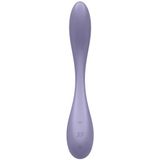 Satisfyer G-Spot Flex 5 Connect App, 23 cm, met app, G-spot vibrator, flexibel, 2 motoren, kleur: lila