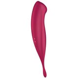 Satisfyer Twirling Pro - Tip Vibrator met App red