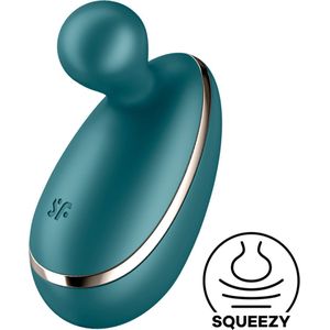 Satisfyer, vibrator, oplegvibrator, 'Spot On 1', 7,5 cm, flexibele stimulatietip, lichaamsvriendelijke siliconen, waterdicht (IPX7)