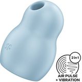 Satisfyer Pro to Go 1 - Dubbele Air Pulse Vibrator blue