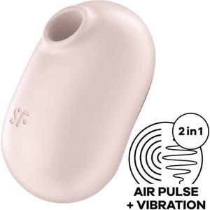 Satisfyer Pro to Go 2 - Dubbele Air Pulse Vibrator pink