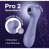 Satisfyer PRO 2 Generation 3 clitorisstimulator wine 16,2 cm