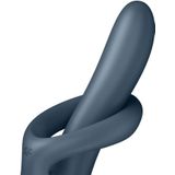 Satisfyer Heat Flex 4 - verwarmde clitorisstimulator met arm (grijs)