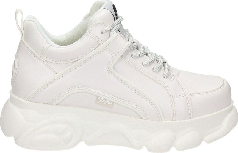 Buffalo - Corin - Sneakers - Wit - Imitatieleer