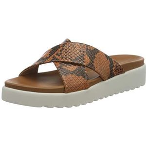 Buffalo Dames Javia Slippers, meerkleurig Cognac Brown 000, 40 EU