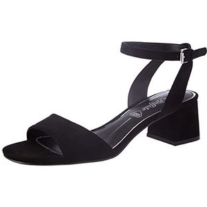 Buffalo Rainelle damessandalen met hak, zwart, 36 EU