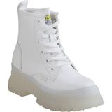 Buffalo - Aspha RLD - Veterboots - Wit - Imitatieleer - Vegan