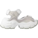 Sandalen - Effen - Imitatieleer - Velcro Sluiting - Open Toe
