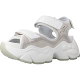 Sandalen - Effen - Imitatieleer - Velcro Sluiting - Open Toe