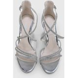 Buffalo - Makai 2 - Sandalen - Metallic Zilver - Vegan Imitatieleer