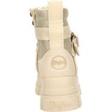 Buffalo - Aspha Com1 - Dames Veterboot - Beige - Imitatieleer - Vegan