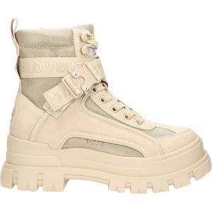 Buffalo Aspha Com1 dames veterboot - Beige