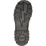 Enkellaarsjes - Effen - Imitatieleer - Versterkte Hak - Blokhak